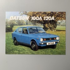 Datsun Cherry 100A & 120A 1973-74 UK Brochure Saloon Coupe Estate VGC