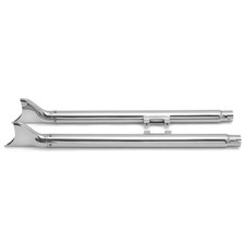 Silver slip on fishtail - 36",