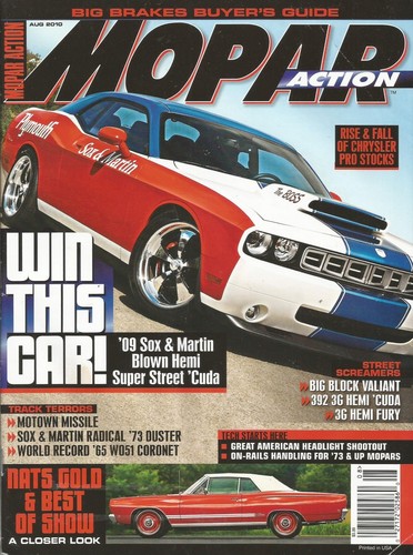 Mopar action 2010 - -, new