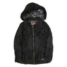 DESIGUAL Womens Black Jacket M