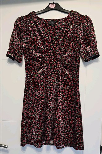Topshop black red floral - topshop, &