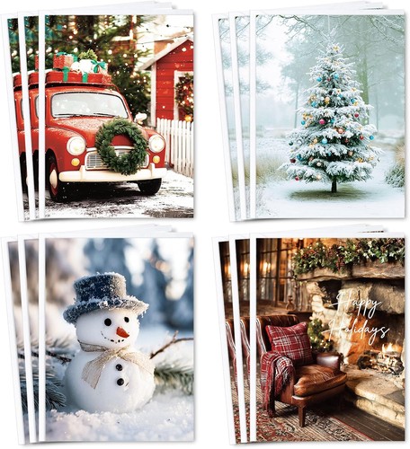 Christmas cards boxed - cards-,