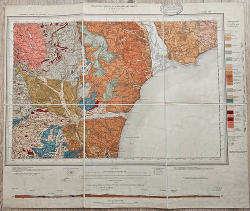 Geological survey map - geological,
