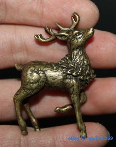 Chinese old brass small - old,