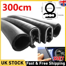 2SET 10ft U Shape Rubber Seal