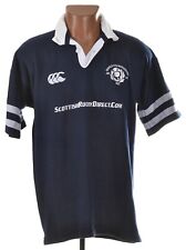 SCOTLAND 2004 RUGBY SHIRT MATCH WORN ISSUE U21 WORLD CHAMPIONSHIP #14 L ADULT
