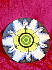 CLARICE CLIFF STYLE "ELMFIELD" VERY LARGE CHARGER BRIAN WOOD