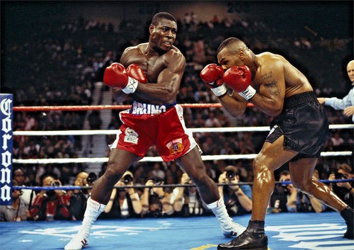Mike tyson frank bruno fight - tyson,