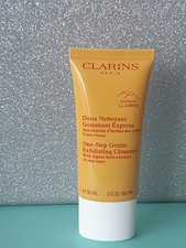 Clarins One Step Gentle Exfoliating Cleanser 30ml Brand New Sealed 