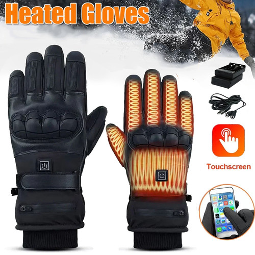Electric heated gloves - gloves, usb