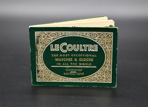 Coultre blank guarantee - blank, &