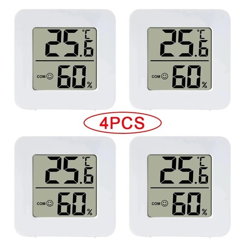 4pcs digital lcd thermometer - digital,