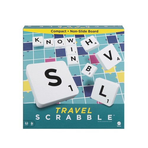 Mattel games scrabble travel - mattel,