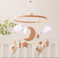 Crochet Sheep Crib Mobile