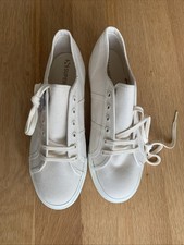 Superga 2750 Beige Raw Shiny A primo Trainers NEW size 8