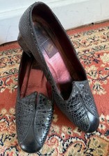 VTG VICKI BETH BLACK CROC