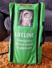 Oxygen emergency resuscitation portable / wall  CPR  Emergency rucksack 3 masks