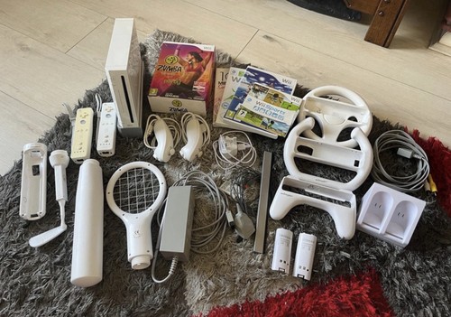 Nintendo wii white console - nintendo,
