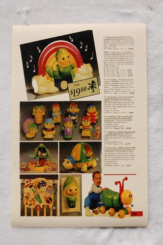 Glow worm toy advertisement - worm,