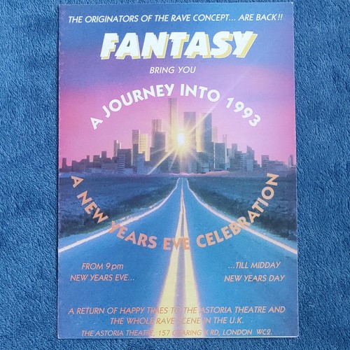 Rave flyer fantasy - flyer,