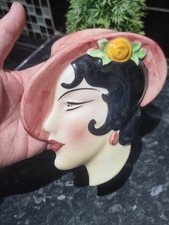 Art Deco Lady Wall plaque