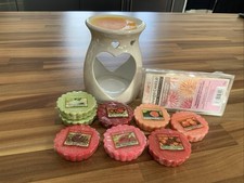 Ceramic Wax Melt Warmer And Assorted Yankee Candle Wax Melts
