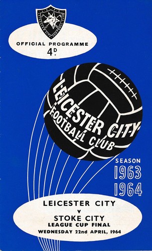 League cup final programme - cup,