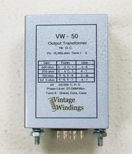 Vintage Windings VW-50 Output Transformer Triad Type HS-50 HS50  Pultec!! NEW!!