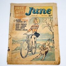 30th March 1963 JUNE Magazine Newspaper 30 03 1963 Comic Jet Harris Special