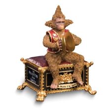 SF Music Box Phantom of Opera Animated Plays Masquerade Monkey Figurine Resin