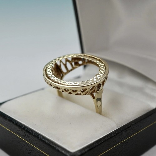 Rare 9ct yellow gold - rare,