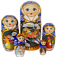 Russian Nesting Doll, "Happy