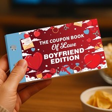 Boyfriend Love Coupon Book