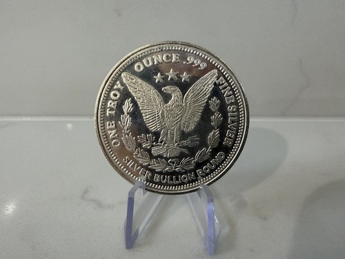 1oz 999 fine silver - 999, morgan