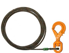 2 pack -  3/8" x 75' ft Wrecker Winch Cable Tow Truck Flatbed Tilt Bed Recovery
