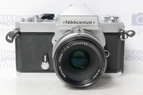 Nikon nikkormat ft2 silver - nikon, +