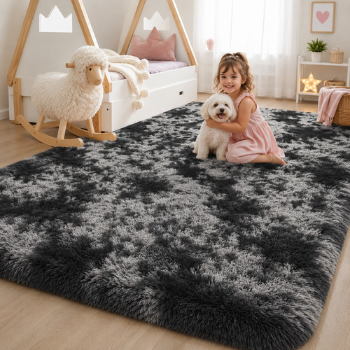 Thick large shaggy rugs - rugs, non