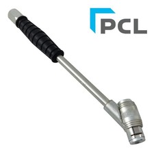 PCL Tyre Inflator Twin Clip on Connector for Air Compressors 1/4" BSP Thread