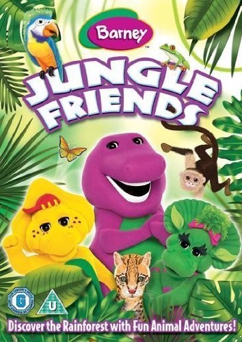 Barney jungle friends dvd - barney,
