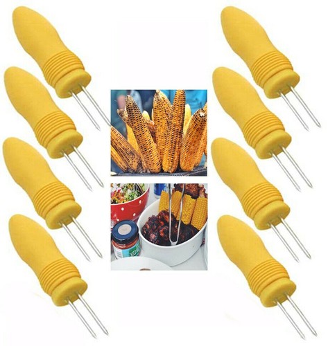 Pack corn skewers stainless - 8,