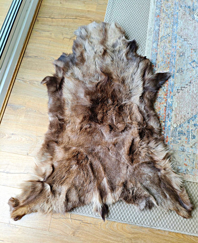 Real reindeer skin - real,