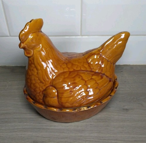 Vintage treacle glazed egg - vintage,