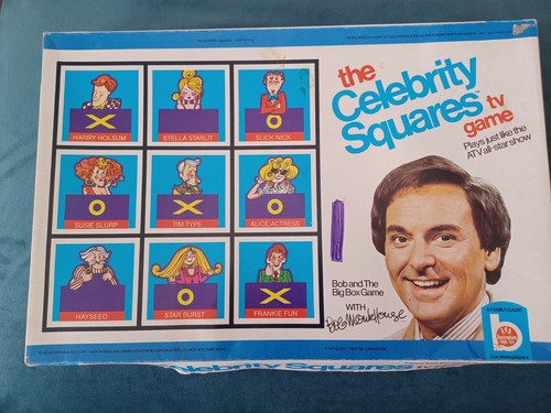 Vintage 1974 celebrity squares - celebrity,