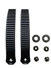 Ride Snowboard Bindings - A Series - Toe Ladder Strap Kit - Black T-Nut / Washer