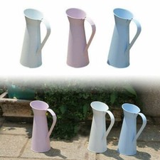 Jug Home Decoration Flower Vase Metal Vase Tin Pitcher Dried Flower Vase