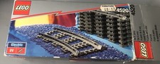 Lego 4520 9v Railway Train Track Curves In Box