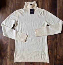 Aquascutum Cream Roll Top Neck