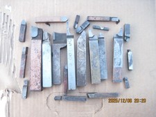 METAL LATHE CARBIDE TOOLS OLD