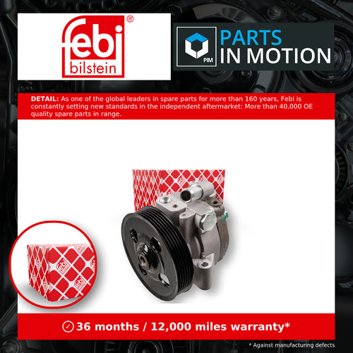 Power steering pump fits ford - steering,