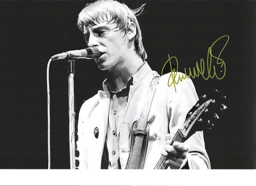 Paul weller signed - paul,